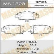 Колодки тормозные. Toyota: Crown Majesta, Avalon, Crown, Mark II, Cresta, Chaser Двигатели: 1GFE, 2LTE, 1MZFE, 1JZGE, 1JZGTE, 2JZGE, 4SFE