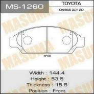 Колодки тормозные. Toyota: Crown Majesta, Crown, Mark II, Cresta, Chaser Двигатели: 1GFE, 1JZGTE, 2LTE, 4SFE