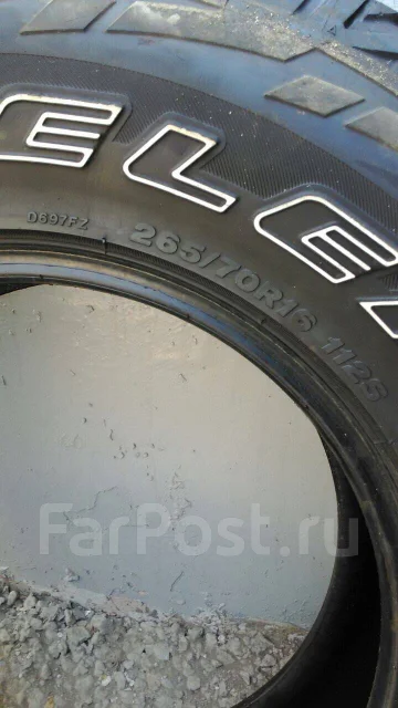 Bridgestone Dueler A/T 661. ������, 2013 ���, �/�, ����� 40 % ����