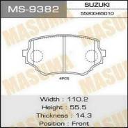 Колодки тормозные. Suzuki Escudo, TA02W, TA11W, TA31W, TA51W, TA52W, TD02W, TD11W, TD31W, TD32W, TD51W, TD52W, TD61W, TD62W, TL52W, TX92W Suzuki Grand...