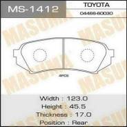 Колодки тормозные. Toyota Land Cruiser, FZJ100, HDJ100, HDJ100L, HDJ101, HDJ101K, UZJ100, UZJ100L, UZJ100W Lexus LX470, UZJ100 Двигатели: 1FZFE, 1HDFT...