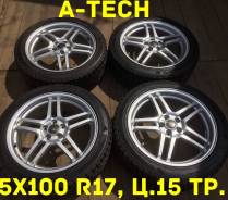 A-Tech. 7.0x17", 5x100.00, ET50, ЦО 56,1 мм.