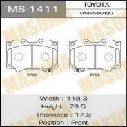 Колодки тормозные. Toyota Land Cruiser, FZJ100, FZJ105, FZJ71, FZJ74, FZJ76, FZJ78, FZJ79, GRJ71, GRJ76, GRJ76K, GRJ78, GRJ79, GRJ79K, HDJ100, HDJ100L...