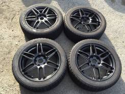 R17 диски Weds Sports SA60M + 235/45R17 протектор 90% (ЗИМА) №M-KO33.2. 7.0x17 5x114.30 ET48