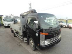 Hino Dutro. Продаю грузовик с краном Toyota DYNA, HINO Dutro-2001г-БЕЗ ПТС, 4 900 куб. см., 3 000 кг.