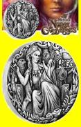 Тувалу 2 доллара 2017 Фригга (Frigg). Серия "Норвежские Богини"