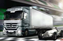Mercedes-Benz Actros. Седельный тягач 1844LS Silver Arrows – “Серебряны, 12 000 куб. см., 18 000 кг.