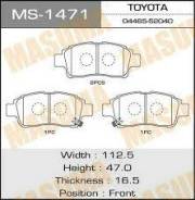 Колодки тормозные. Toyota: Yaris, Platz, Vios, Vitz, Soluna Vios, Echo, Succeed, Probox Двигатели: 1NDTV, 1NZFE, 1SZFE, 2NZFE, 8AFE, 2SZFE, 1NZFNE