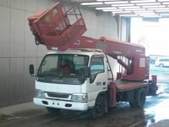 Isuzu Elf. Автовышка 22 м. Таможенный ПТС., 4 700 куб. см., 22 м.