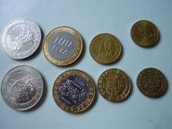 Набор -монеты Чада 5-10-100-500 франков