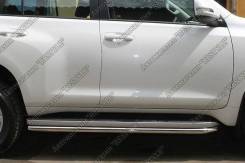 Накладка на порог. Toyota Noah Toyota Land Cruiser Prado, GDJ150W, GDJ151W, TRJ150, KDJ150L, GRJ150W, GRJ151W, TRJ150W, GDJ150L, GRJ151, GRJ150, GRJ15...