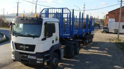 Бзап. Полуприцеп лесовоз БЗАП, 40 000 кг. Под заказ