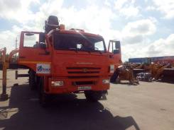 Камаз 43118 Сайгак. КМУ Камаз 43118 + Soosan SCS736, 10 000 куб. см., 10 000 кг.
