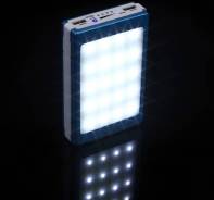 PowerBank зарядное 30000 мАч на солнечных батареях