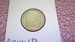 Нечастые 20 Франков 1956 года Алжир