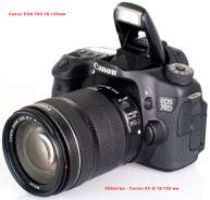 Canon EOS 70D Kit. 20 и более Мп, зум: 3х