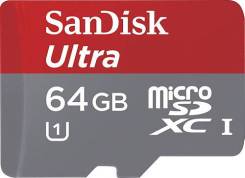 MicroSD. 64 Гб, интерфейс microSD