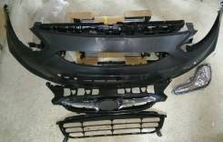 Решетка радиатора. Hyundai Solaris Hyundai 100D-7