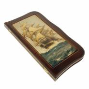 Нарды-Шашки Резные "Морские", 55х27 См