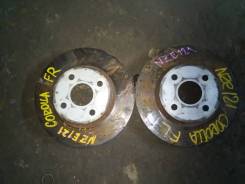 Диск тормозной. Toyota Corolla Fielder, NZE121G