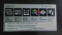 Acer Aspire E15. WiFi, Bluetooth