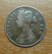 Newfoundland. Ньюфаундленд 1 цент 1873 Large cent Victoria KM 1