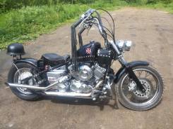 Yamaha XVS 400. 400 куб. см., исправен, птс, без пробега