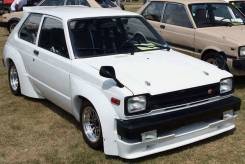 Обвес кузова аэродинамический. Toyota Starlet, KP60, KP62, KP60V, KP61, KP61V
