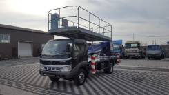 Hino Dutro. Продам автовышку , Полная Пошлина, 5 300 куб. см., 17 м.