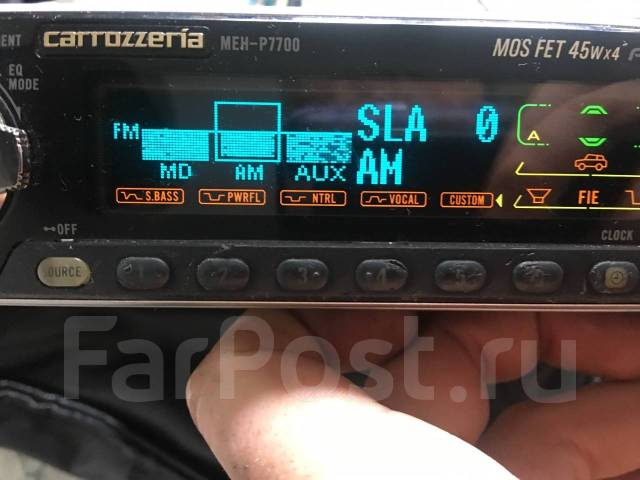 Магнитола Pioneer Carrozzeria MEH-P7700, 1 DIN — 178x50 мм