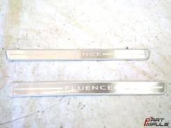 Накладка на порог. Renault Fluence, L30R, L30T Двигатели: K4M, M4R