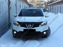 Дефлектор капота. Nissan Dualis, KNJ10, KJ10, NJ10, J10 Nissan Qashqai, J10. Под заказ