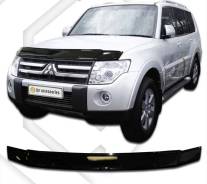 Дефлектор капота. Mitsubishi Pajero