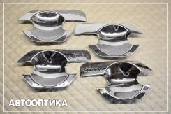 Накладка на ручки дверей. Nissan Navara