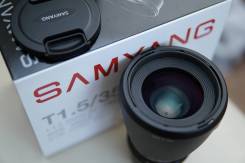 Samyang (Rokinon) 35mm T 1.5 cine AS Sony E mount. Для Sony E