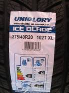 Uniglory Ice Blade. Зимние, без шипов, 2015 год, без износа, 4 шт. Под заказ