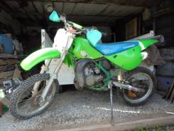 Kawasaki KX 80. 80 куб. см., исправен, птс, без пробега