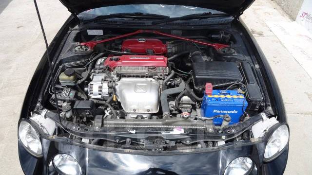 Как снять двигатель на toyota celica st205
