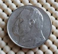 Польша 10 злотых 1937г AU Ag750 20,0гр
