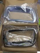 Накладка на бампер. Toyota Land Cruiser Prado, GDJ150L, GRJ151, GDJ150W, GRJ150, GRJ150L, GDJ151W, TRJ150, KDJ150L, GRJ150W, GRJ151W, TRJ150W