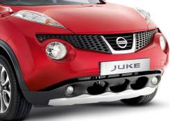 Накладка на бампер. Nissan Juke, SUV, F15, NF15, YF15 Двигатели: HR16DE, MR16DDT, HR15DE. Под заказ