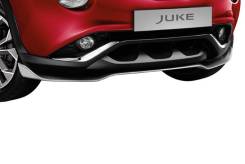 Накладка на бампер. Nissan Juke, SUV, F15, NF15, YF15 Двигатели: HR16DE, MR16DDT, HR15DE. Под заказ