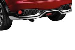 Накладка на бампер. Nissan Juke, SUV, F15, NF15, YF15 Двигатели: HR16DE, MR16DDT, HR15DE. Под заказ