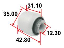 Сайлентблок. Toyota: Corolla Rumion, Mark X, Sienta, Blade, Allex, Celica, Matrix, Wish, Sai, Auris, Corolla Axio, Corolla Fielder, Avensis, Corolla S...