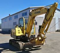 Hyundai R55-7. Продаётся мини-экскаватор, 3 000 куб. см., 0,18 куб. м.