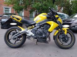Kawasaki ER-6n. 650 куб. см., исправен, птс, с пробегом