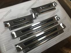 Накладка на порог. Toyota Land Cruiser Prado, GDJ150L, GRJ151, GDJ150W, GRJ150, GDJ151W, GRJ150L, KDJ150L, GRJ150W, GRJ151W