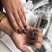 Маникюр комбинированный.