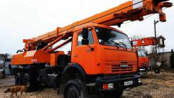 Камаз. Бурильно-крановая машина БКМ-1514, 4 000 кг.
