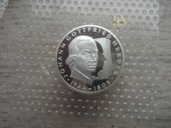 Германия 10 марок 1994 год серебро, пруф !